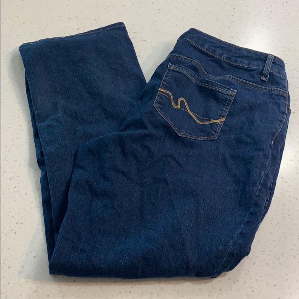 Faded Glory dark wash jeans